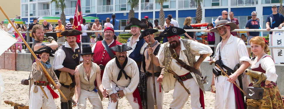 Pirate Party on the Beach Virginia Beach